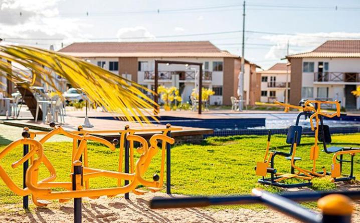 Apartamento Beira Rio no Condomínio Brisas do Lago Paulo Afonso Exterior foto