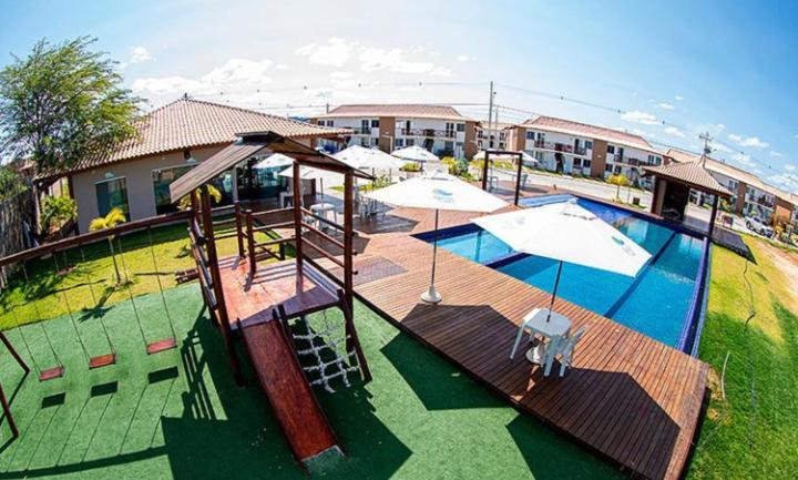 Apartamento Beira Rio no Condomínio Brisas do Lago Paulo Afonso Exterior foto